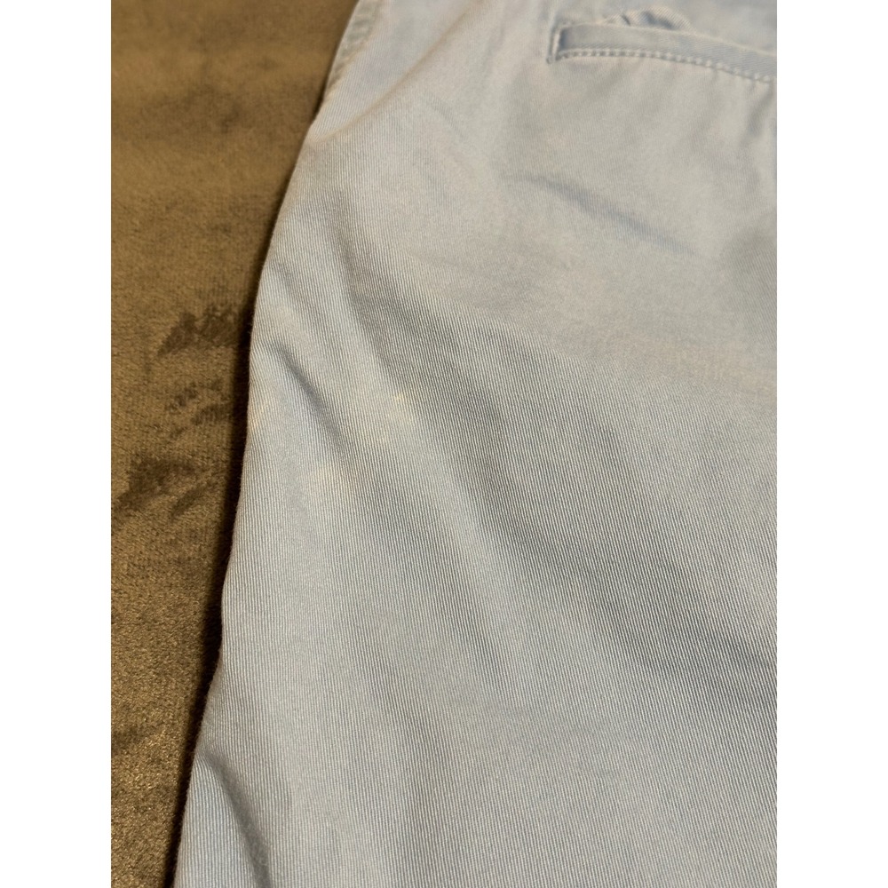 Polo Ralph Lauren Mens Prepster Shorts Light Blue Cotton Twill Elastic Waist L - Picture 4 of 4